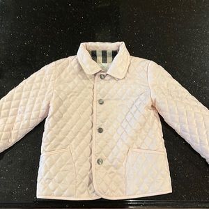 Burberry toddler coat.
